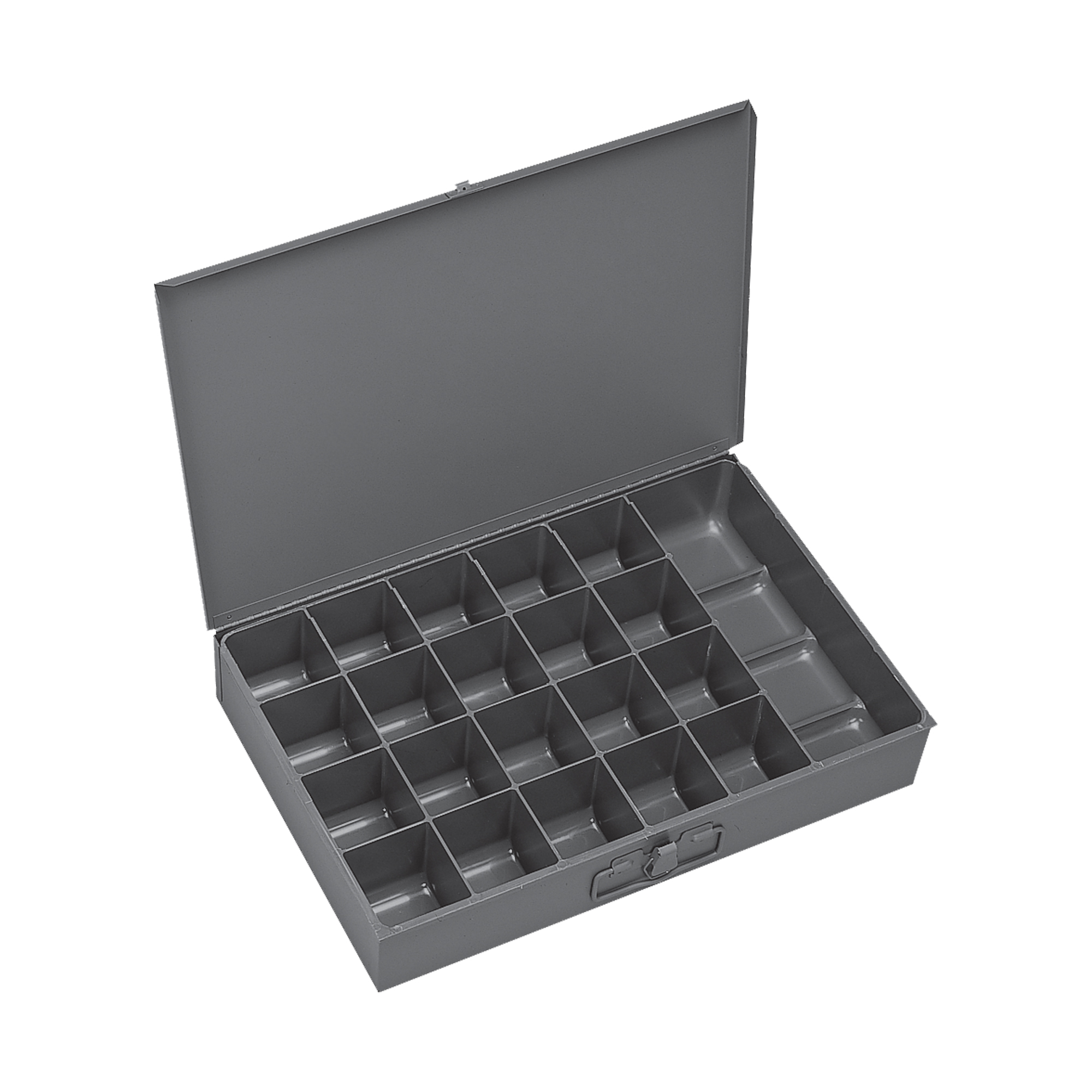 Large Steel Compartment Box (21 opening)