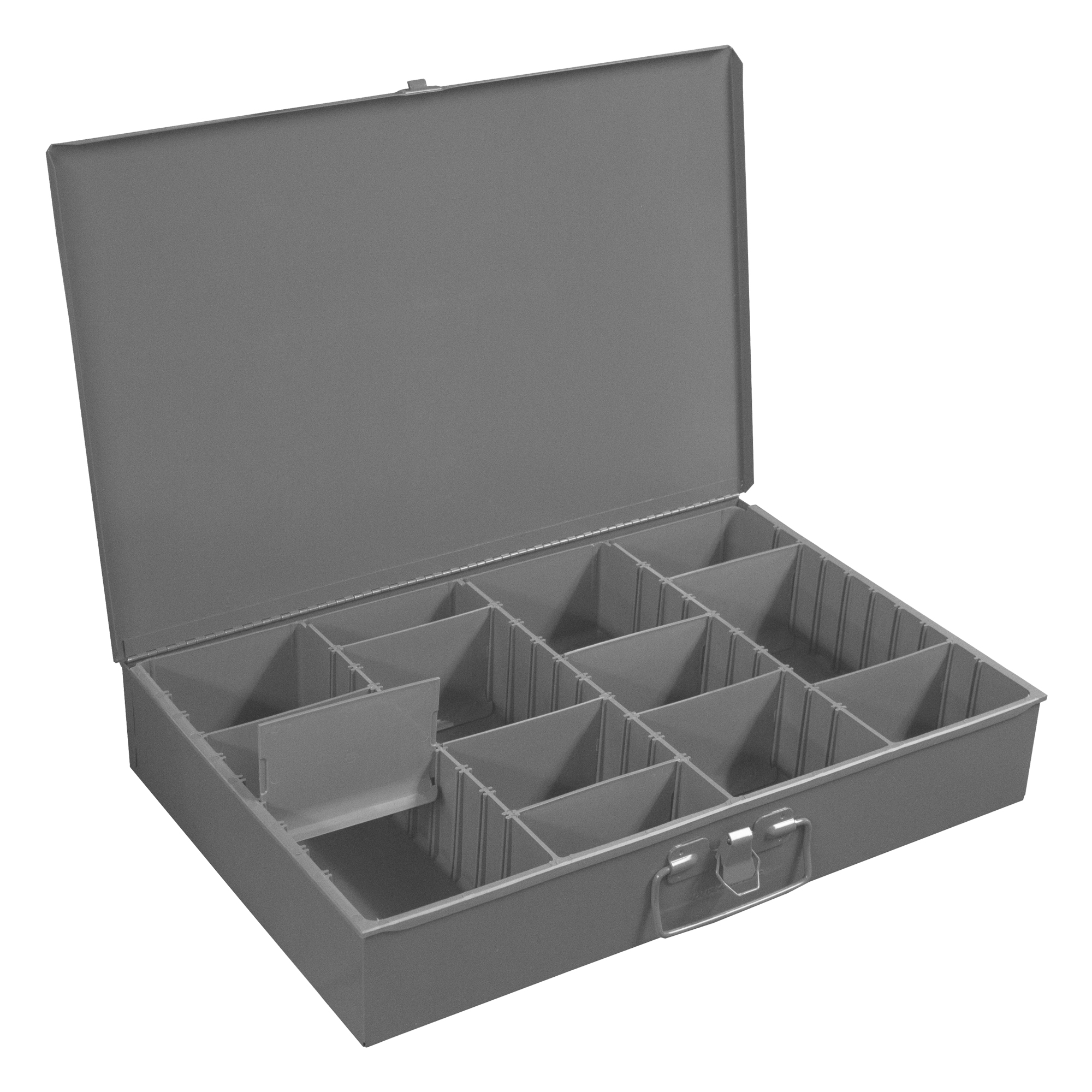 Large Steel Compartment Box (Adjustable openings)